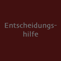 Entscheidungshilfe